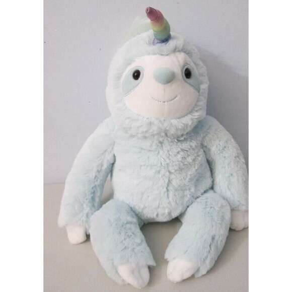 Gund Dazzle Sloth Unicorn Slothicorn Plush 14”Stuffed Animal Toy - Picture 1 of 3